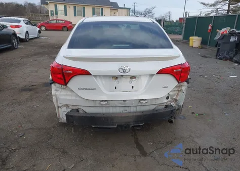 2017 Toyota Corolla Se from USA, damaged, VIN 5YFBURHE5HP587315